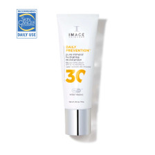 IMAGE DAILY PREVENTION pure mineral hydrating moisturizer SPF 30 - 2.6 fl oz - SkinElite
