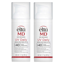 EltaMD UV Daily Sunscreen SPF 40 Value Duo Untinted 1.7 oz- SkinElite