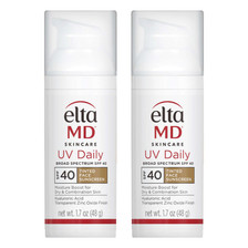 EltaMD UV Daily Sunscreen Broad-Spectrum SPF 40 - Tinted - Value Duo - SkinElite