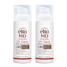 EltaMD UV Daily Deep Tinted Broad-Spectrum SPF 40 - Value Duo - SkinElite