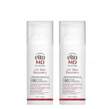 EltaMD UV Skin Recovery Untinted Broad Spectrum SPF 50 Face Sunscreen Value Duo