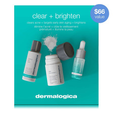 Dermalogica Clear and Brighten Kit - set of 3 - SkinElite