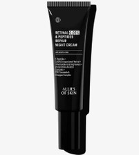 Allies of Skin Retinal 0.05% & Peptides Repair Night Cream 1.6 fl oz - SkinElite