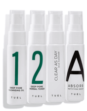 Tuel Detox Travel Pack Mini With Milk Cleanser 4 x 1.0 fl oz.