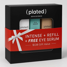 ( plated ) Skin Science Intense + Refill + FREE Eye Serum Set