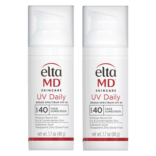 EltaMD UV Daily Sunscreen SPF 40 Value Duo Untinted 1.7 oz- SkinElite