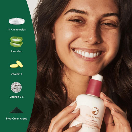 HoliFrog Tashmoo Hydrating Water Lily Milky Wash - Skin Elite - ingredients