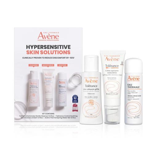 Avène Hypersensitive Skin Solutions Kit - set of 3 - Skin Elite Avène Hypersensitive Skin Solutions Kit - set of 3 - Skin Elite