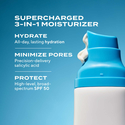 Murad Superactive Moisturizer SPF 50 Oil + Pore Control 1.7 fl oz - SkinElite - benefits