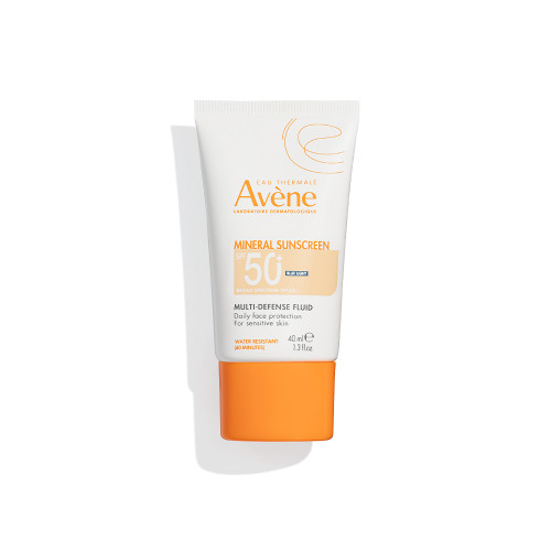 Avène Sunscreen Multi-Defense Fluid Tinted SPF 50+ 1.3 oz - Skin Elite