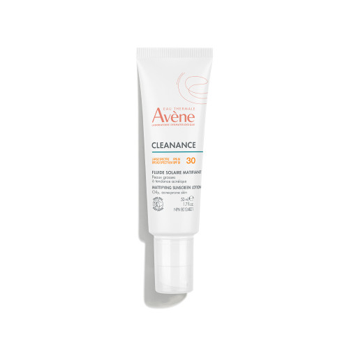 Avène Cleanance Mattifying Sunscreen Lotion SPF 30 1.7 oz - Skin Elite