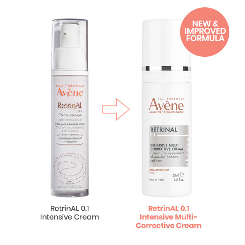 Avène Retrinal 0.1% Intensive Multi-Corrective Cream 1.0 oz - Skin Elite - old to new