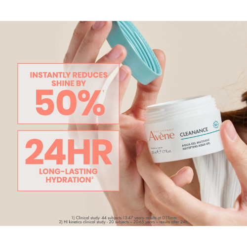 Avène Cleanance Mattifying Aqua-Gel 1.7 fl oz - Skin Elite - benefits 2