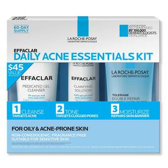 La Roche-Posay Effaclar Daily Acne Essentials Kit - Skin Elite