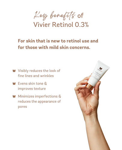 Vivier Retinol 0.3% 1 fl oz - Skin Elite - benefits