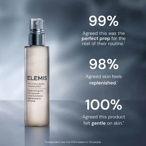 Elemis Pro-Collagen Toning Mist - Skin Elite - clinical test Elemis Pro-Collagen Toning Mist - Skin Elite - clinical test
