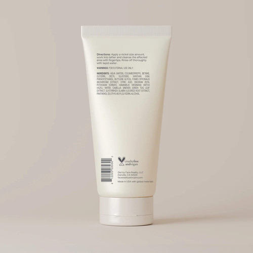 Face Reality Ultra Gentle Gel Cleanser 6 fl oz - Skin Elite - back