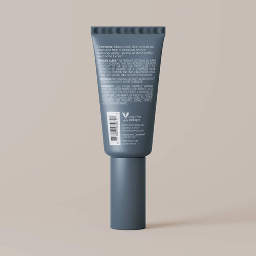 Face Reality 5% L-Mandelic Serum 1 fl oz - Skin Elite - back