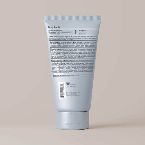 Face Reality Daily SPF 30 Plus 2 fl oz - Skin Elite - back