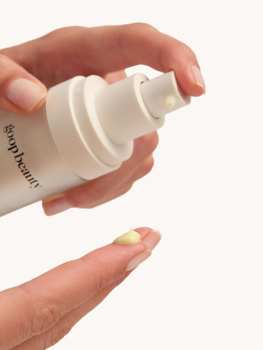 goop beauty 3x Retinol Regenerative Serum1 fl oz - Skin Elite - pump and texture