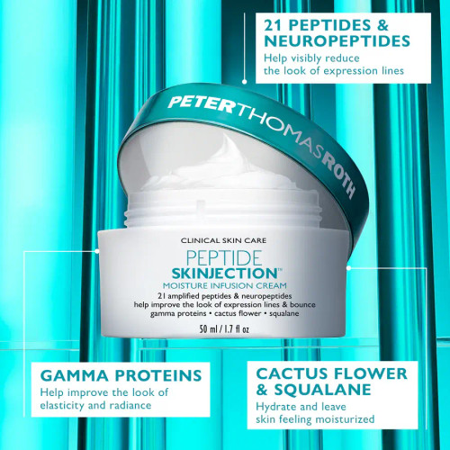 Peter Thomas Roth Full-Size Peptide Skinjection™ 2-Piece Kit Face & Eye Kit moisturizer ingredients