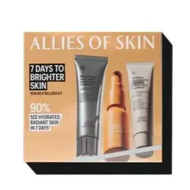 Allies Of Skin 7 Days To Brighter Skin Mini Bestseller Kit available at Skin Elite