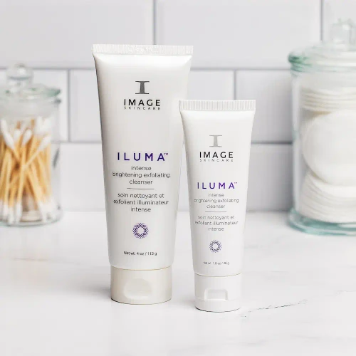 IMAGE ILUMA Intense Brightening Exfoliating Cleanser sizes