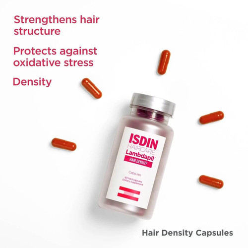 ISDIN Lambdapil Hair Density 60 capsules - SkinElite - benefits