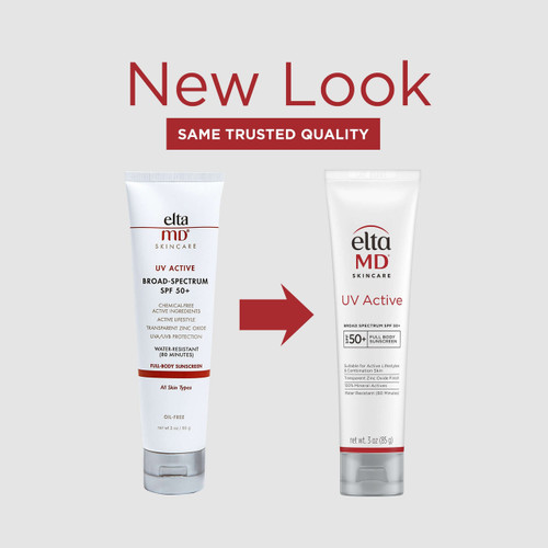 EltaMD UV Active Broad Spectrum SPF 50+ 3 oz - SkinElite - new look