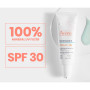 Avène Cleanance Mattifying Sunscreen Lotion SPF 30 1.7 oz - Skin Elite - swatch + benefits 2