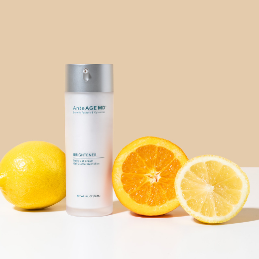 Shine Bright with AnteAGE MD Biosome Brightener
