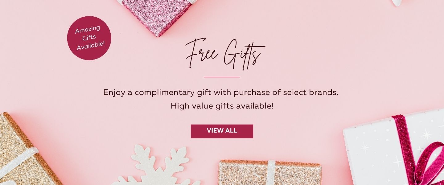 Free Gifts with purchase of select brands