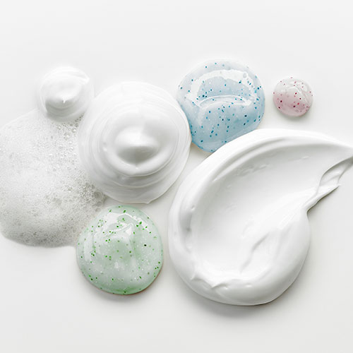 Various Skincare Creams