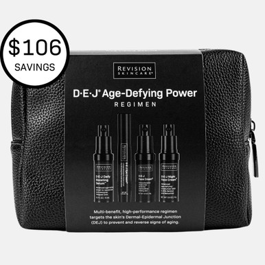 【タピオカ】Revision Skincare D-E-J セット 4点 Revision DEJ Age-Defying Power Regimen - set of 4 |SkinElite
