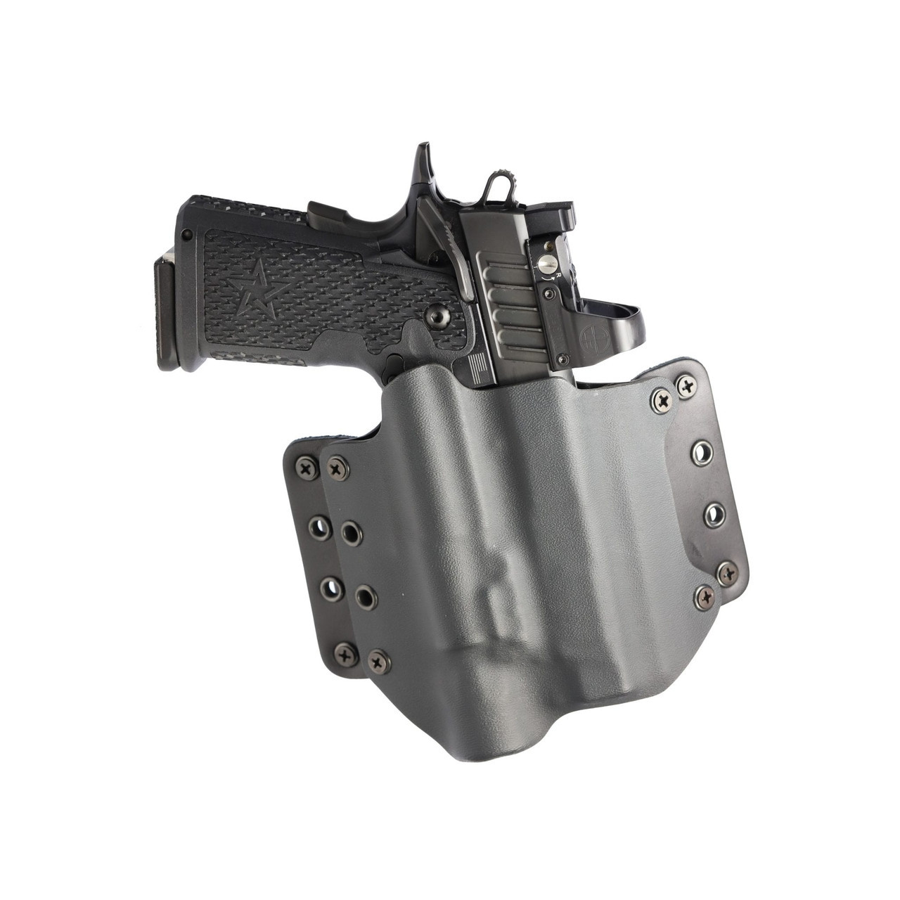 BlackPoint Tactical Leather WING\u2122 OWB Light Mounted Holster