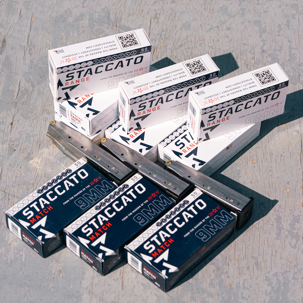 Staccato Match + Range Ammo - 3 Mag Bundle