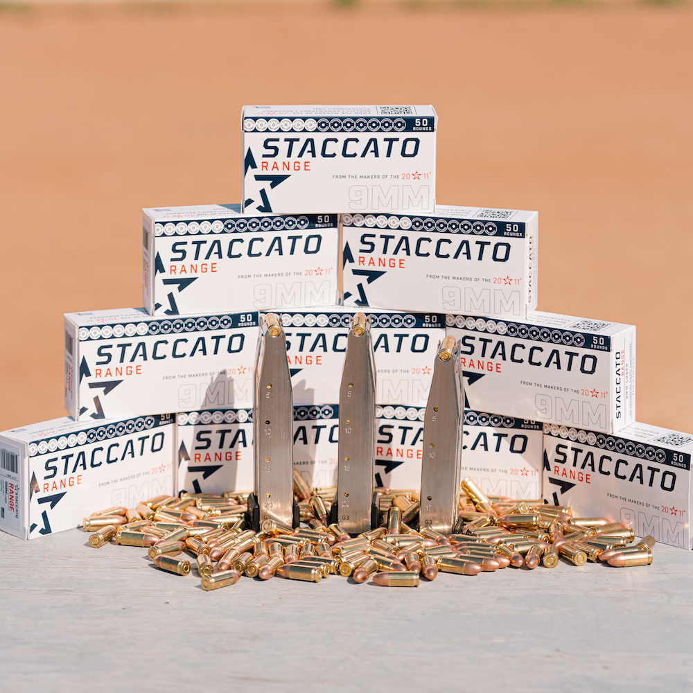 Staccato Range Ammo - 3 Mag Bundle