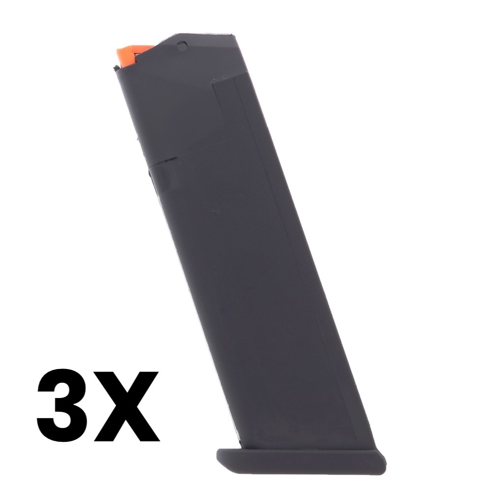 3x OEM Glock 17 Round Magazines