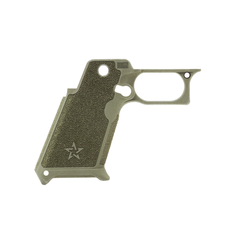 HD Full-Size Polymer Grip - OD Green