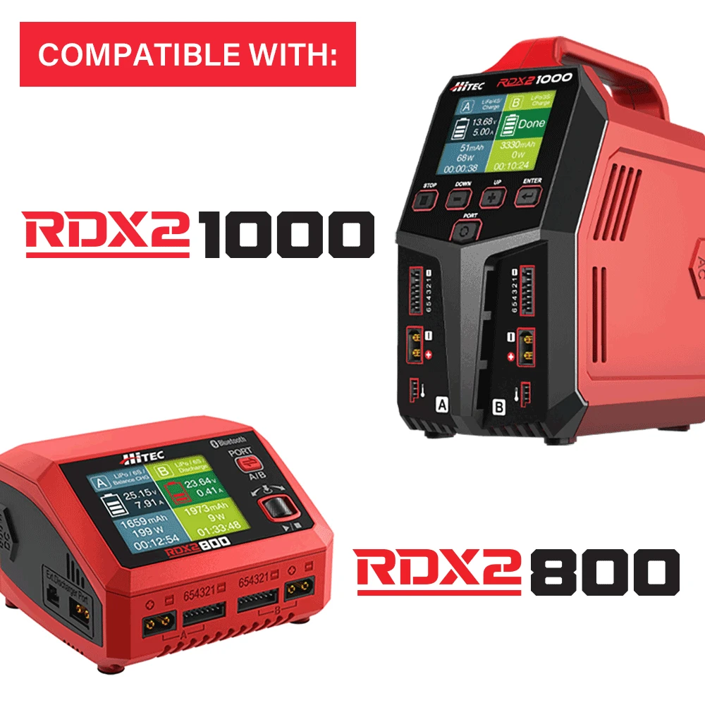 Hitec AD380 アナライザー & ディスチャージャー放電機 AD380 - Battery Analyzer and Discharger