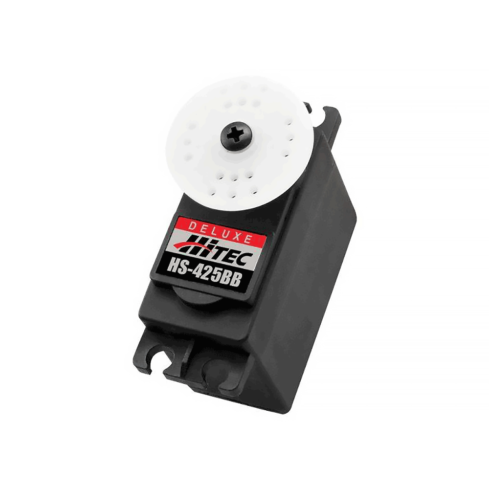 HS 425BB Deluxe Ball Bearing Resin Gear 24T Servo | Hitec RCD