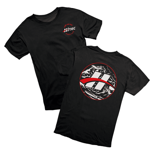 Hitec RCD "LAND AIR SEA" Hitec T-Shirt - XL