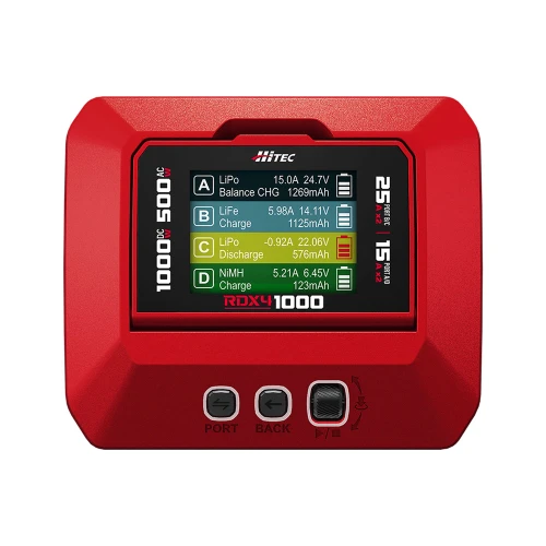 RDX4 1000 - Four Port 1000W DC 500W AC Battery Charger
