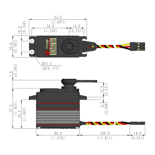 HS-7955TG-Servo-Specs