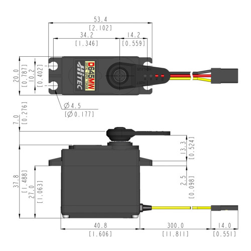 D645MW-Servo-Spec D645MW-Servo-Spec