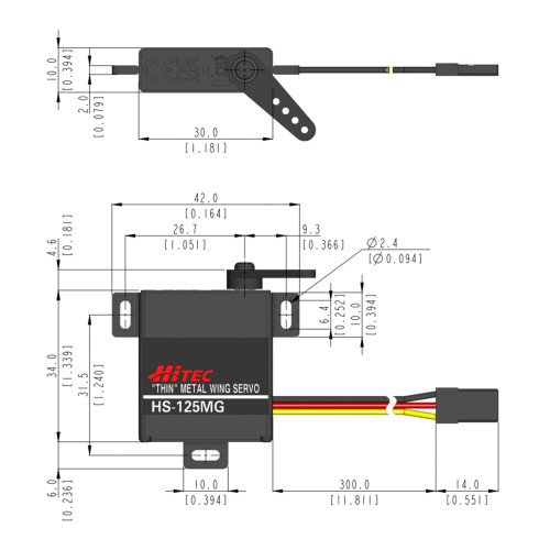 HS-5125MG SERVO RETAIL
