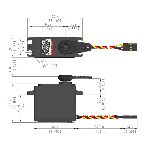 High-Performance HS-5625MG Digital Servo | Hitec RCD