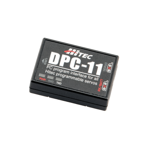 Hitec RCD DPC-11, a Digital Servo Programmer