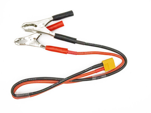 Hitec RCD XT60 DC Input Cable & Clips