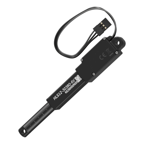 HLS12-30380-6V 30mm Stroke 380:1 Gear 5mm Lead Linear Servo HLS12-30380-6V 30mm Stroke 380:1 Gear 5mm Lead Linear Servo